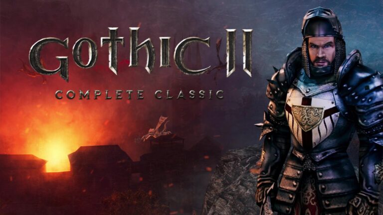 Gothic 2 Complete Classic i kolejne dwie poprawki. Wszystkie osiągnięcia na PlayStation powinny działać.
