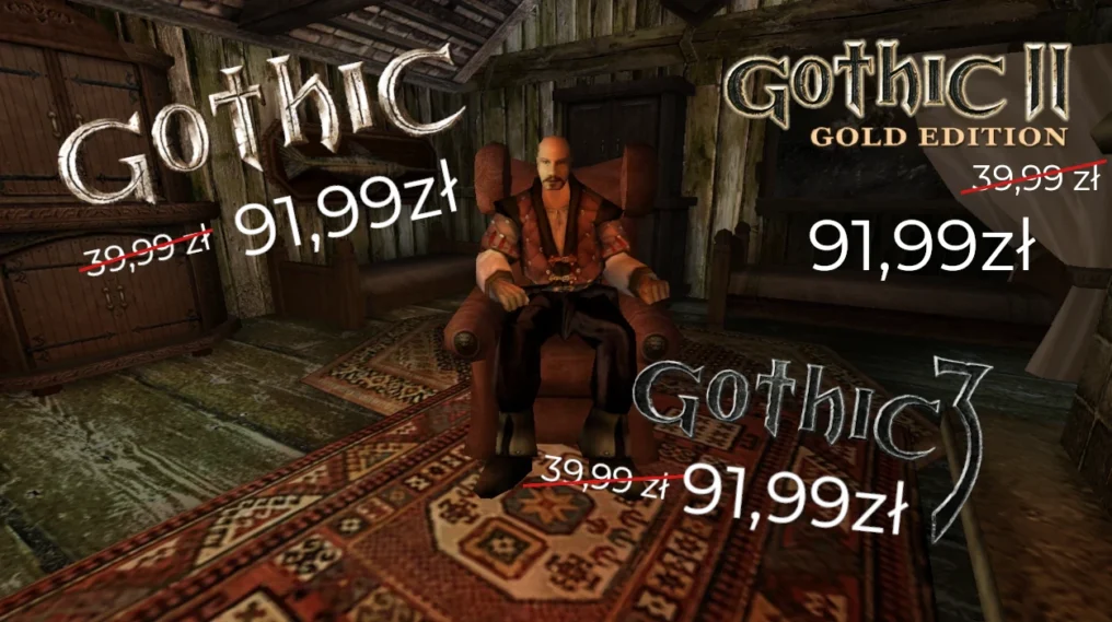 gothic cena