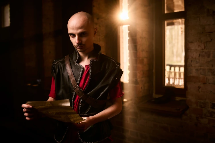 Grupa teatralna "Skazańcy" – Galeria 9 GothicUp Skazancy LarpReporter Kwiecien 13