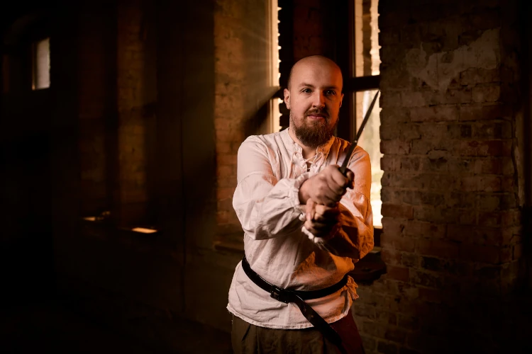 Grupa teatralna "Skazańcy" – Galeria 3 GothicUp Skazancy LarpReporter Kwiecien 16