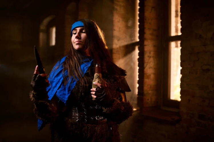 Grupa teatralna "Skazańcy" – Galeria 22 GothicUp Skazancy LarpReporter Kwiecien 19