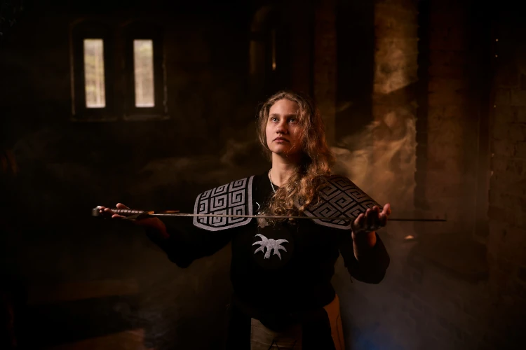 Grupa teatralna "Skazańcy" – Galeria 24 GothicUp Skazancy LarpReporter Kwiecien 25