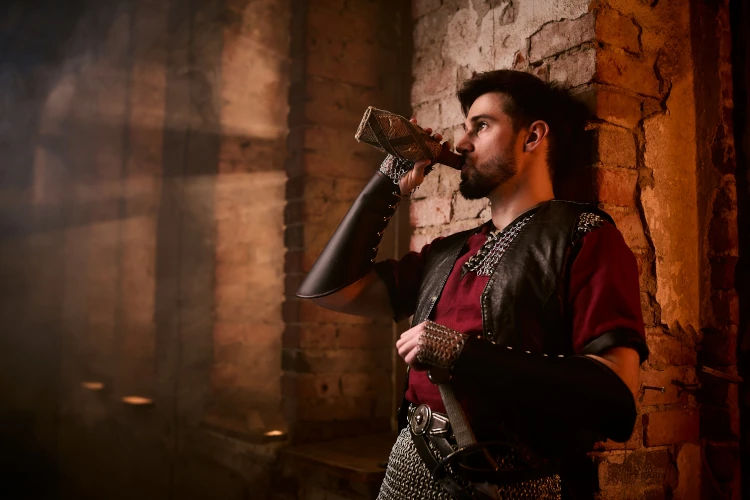 Grupa teatralna "Skazańcy" – Galeria 16 GothicUp Skazancy LarpReporter Kwiecien 9