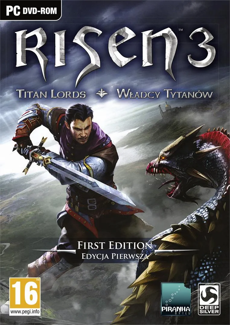Risen 3: Władcy Tytanów Okładka PL