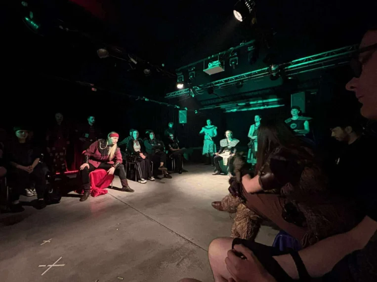 Byliśmy na premierze spektaklu teatralnego w świecie Gothica! 15 GothicUp Skazancy Premiera Galeria 3