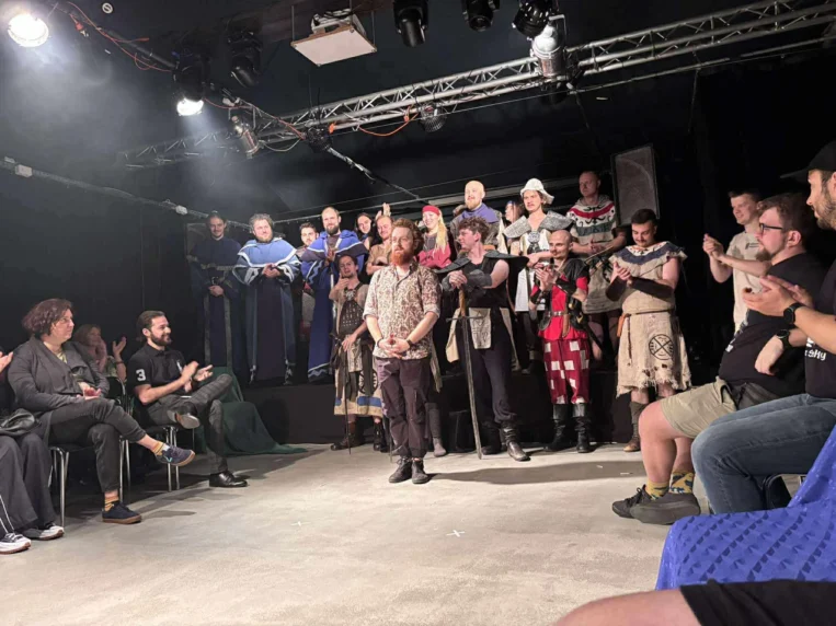Byliśmy na premierze spektaklu teatralnego w świecie Gothica! 22 GothicUp Skazancy Premiera Galeria 8