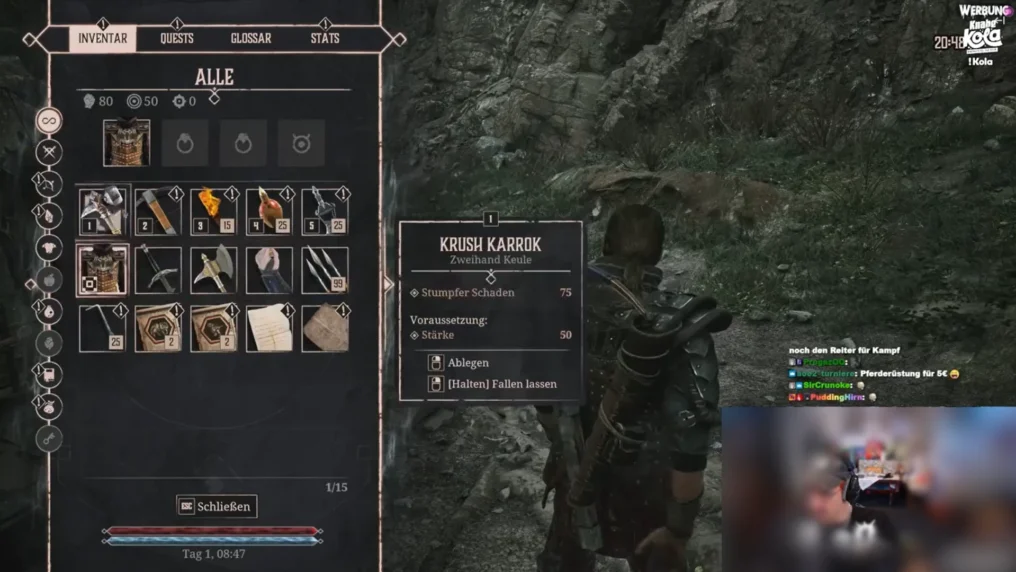 Widzieliśmy Combat Playground Gothic Remake. Miłośnicy walki nie będą zadowoleni 10 GothicUp GothicRemake RocketBeansGaming Przedmioty 3