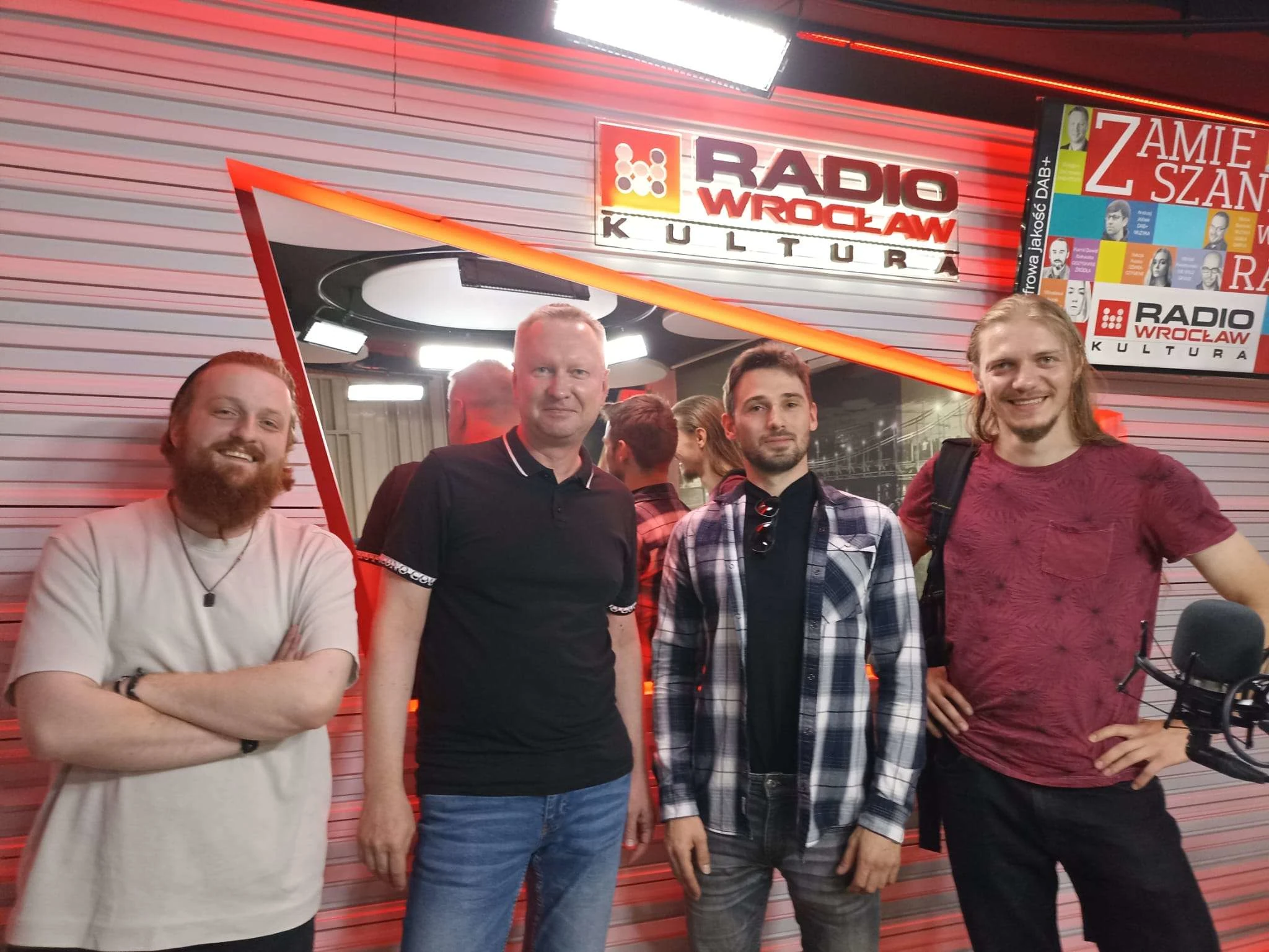 Skazańcy gościli w Radiu Wrocław Kultura. Fani Gothica opowiadali o teatrze 1 gothic skazańcy radio