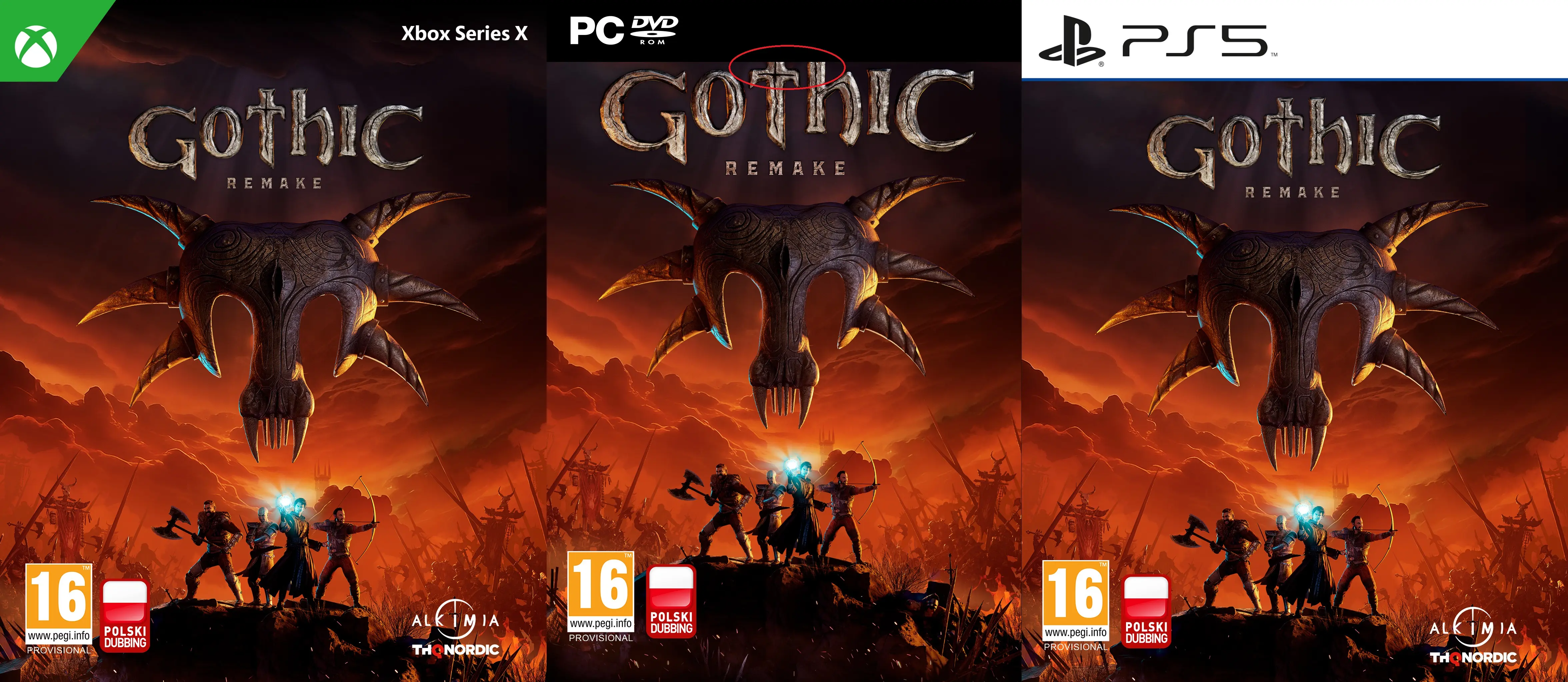 Nowa okładka Gothic Remake w końcu oficjalnie! 1 G1R Nowa Okladka 2025