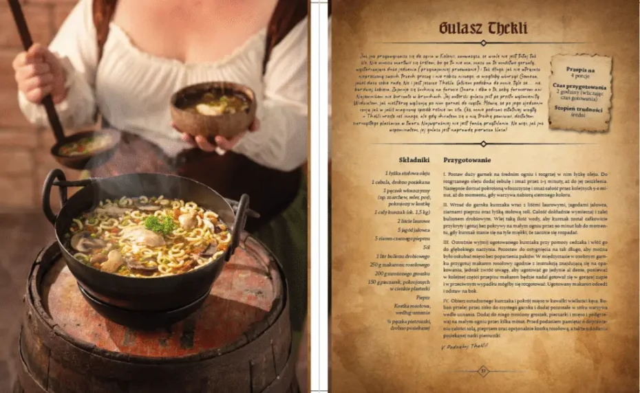 Gothic: Oficjalna książka kucharska po polsku 15 grudnia? 10 GothicUp Oficjalna Ksiazka Kucharska 3