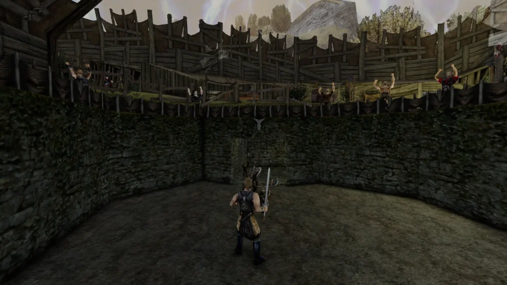 Gyszynk na mikołajki - beta testy Gothica po Ślōnsku 6 GothicUp Slaski Gothic Arena