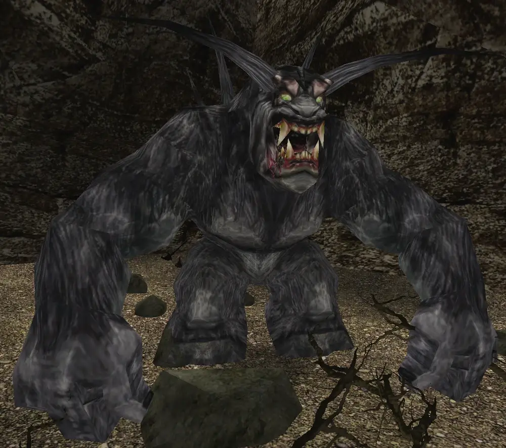 Skąd pochodzą bestie świata Gothic? Tropem mitów, historii i lokalnych wierzeń cz. 3: Troll 19 GothicUp CzarnyTroll G2