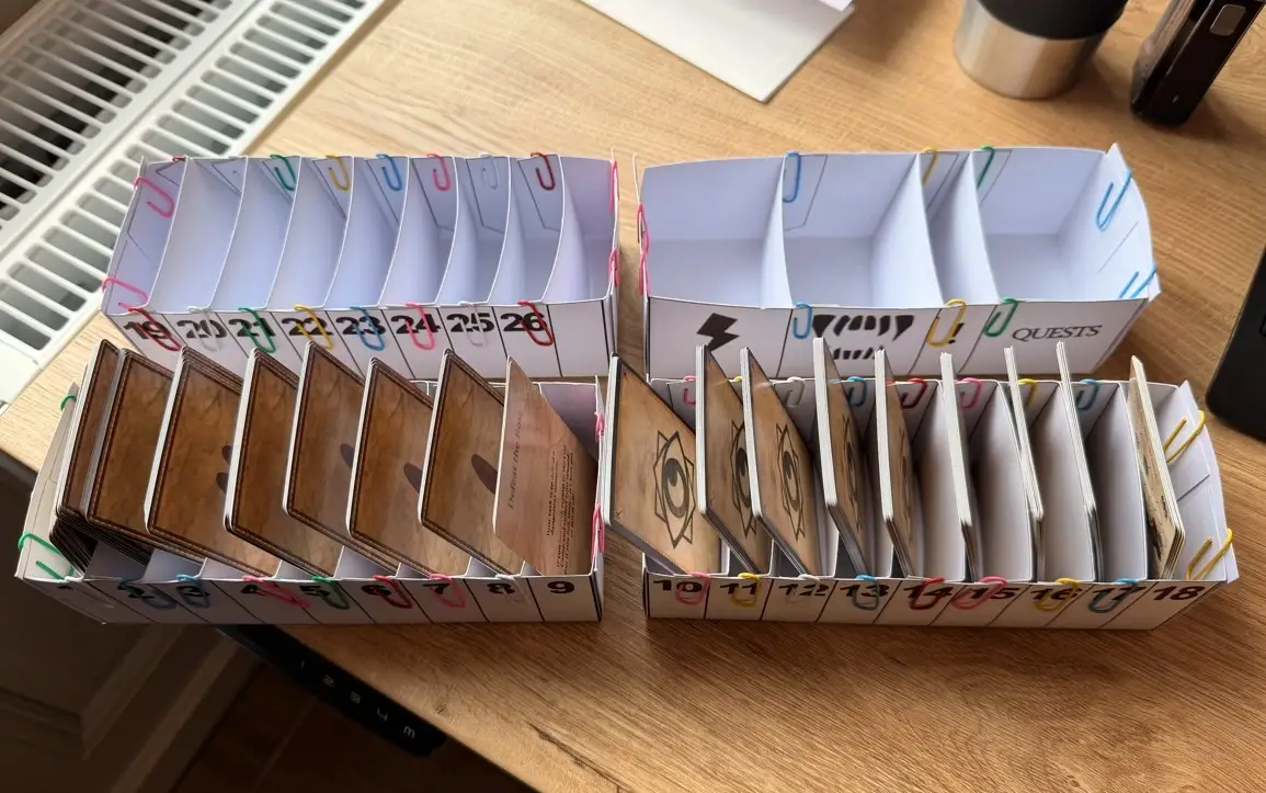 Czarne kostki od Xardasa zmiażdżyły konkurencję! Nowe wieści o planszówce Gothic: A Shadow's Quest 8 GothicUp AShadowQuest WydarzeniaTacka