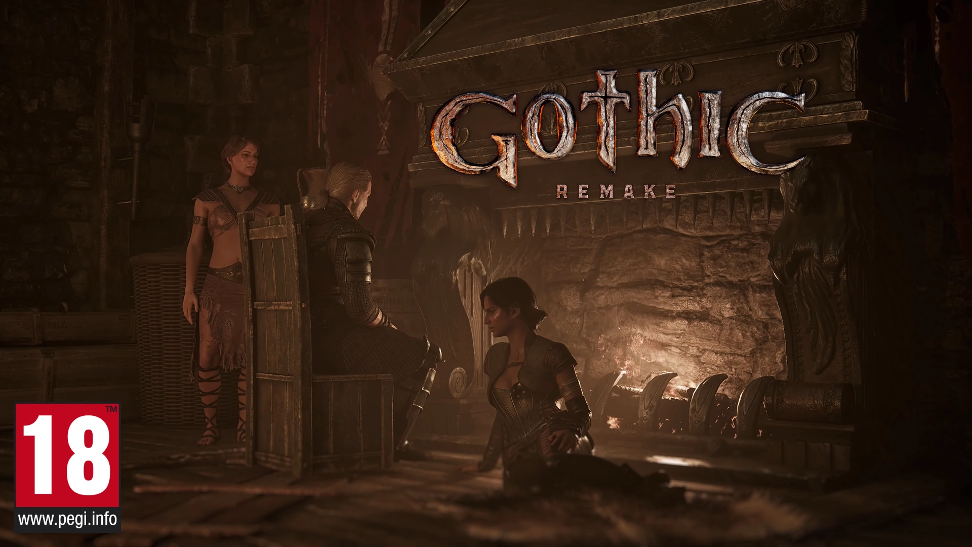 Czy Gothic Remake będzie mroczny? Nowe oznaczenie PEGi daje nadzieję 1 G1R PEGI18 GUP