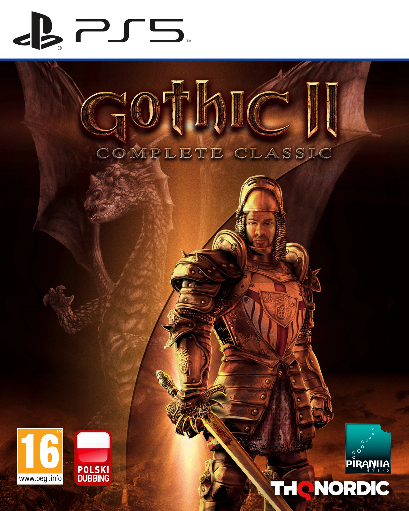 Gothic 2 Complete Classic na PS5 Okładka PL
