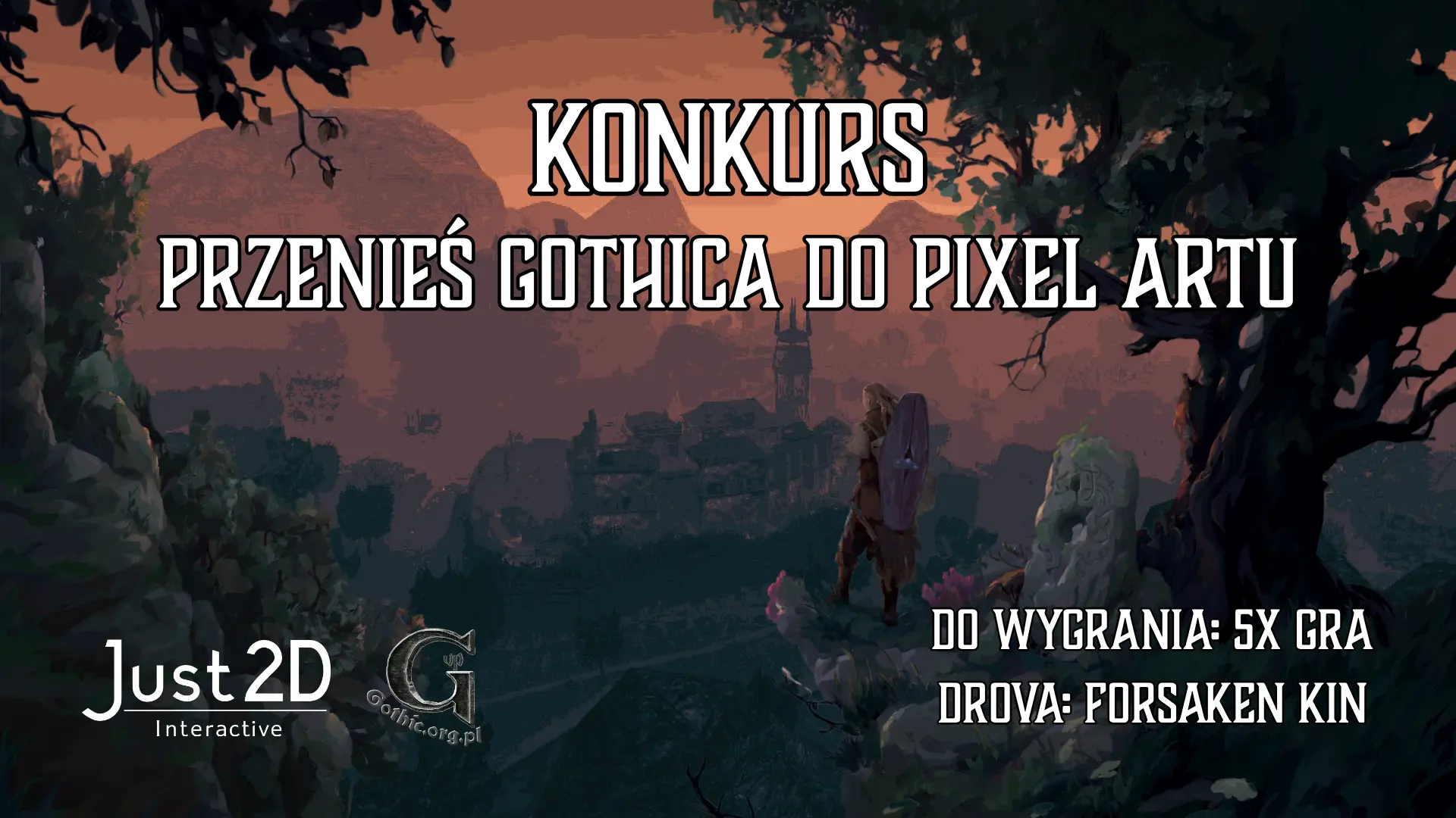 Konkurs: Przenieś Gothica do Pixel artu! Do zdobycia jeden z pięciu kluczy Steam Drova: Forsaken Kin
