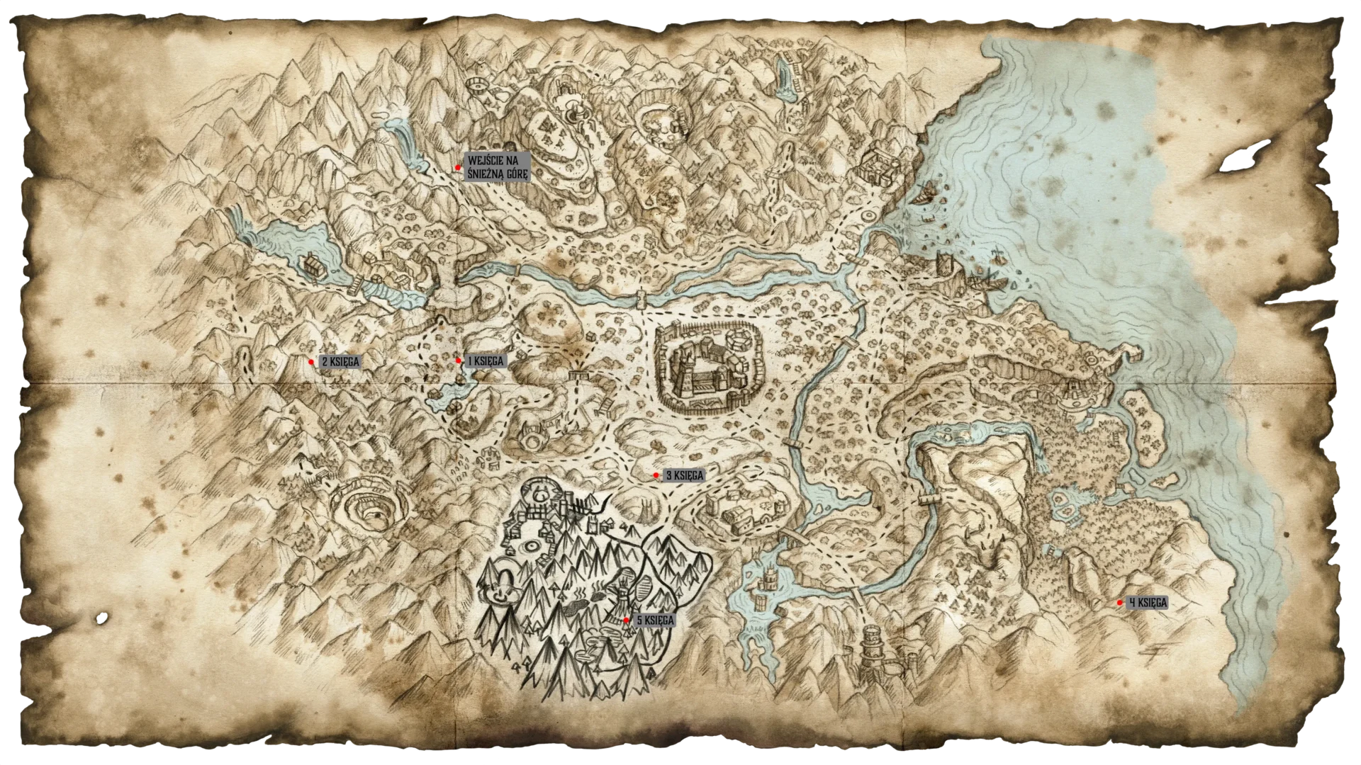 GUP G1R Bestiariusze Mapa