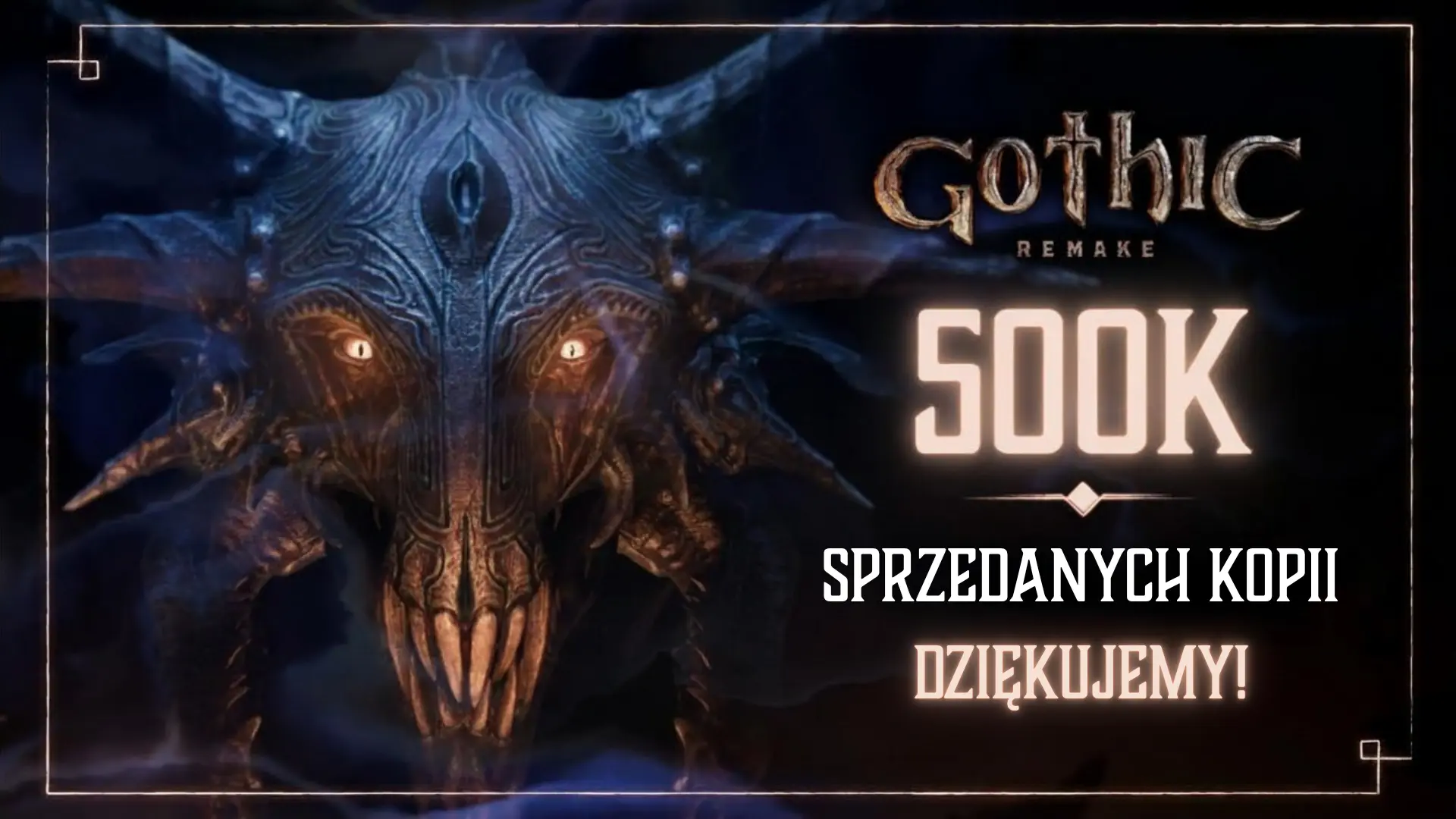 500000 kopii Gothic Remake sprzedane w pierwszym tygodniu. Sukces potwierdzony.