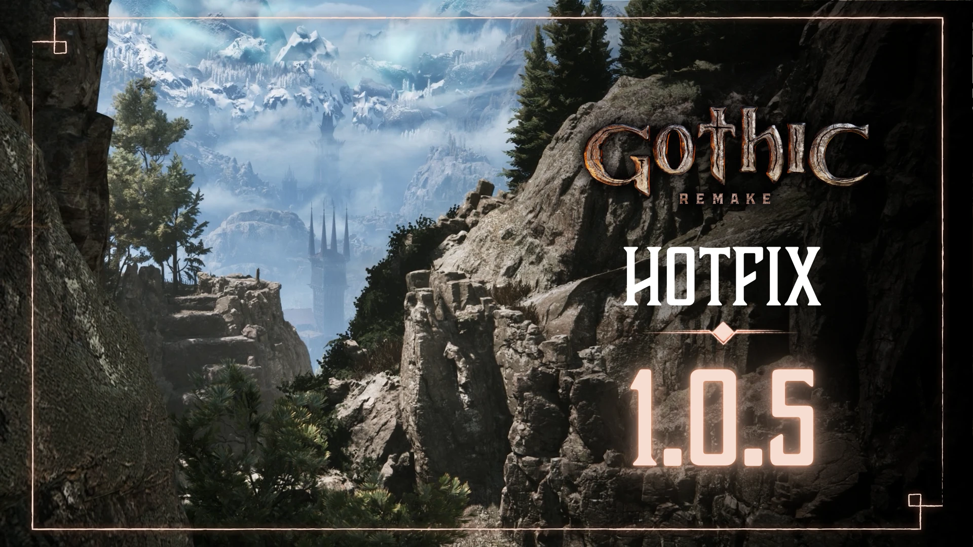 HotFix o numerze 1.0.5 został wydany, Gothic 1 Remake z kolejnymi poprawkami