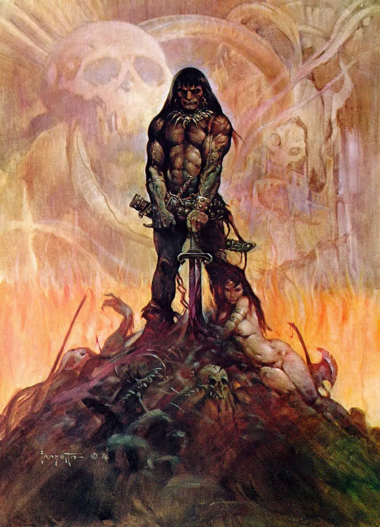 FrankFrazetta Skull