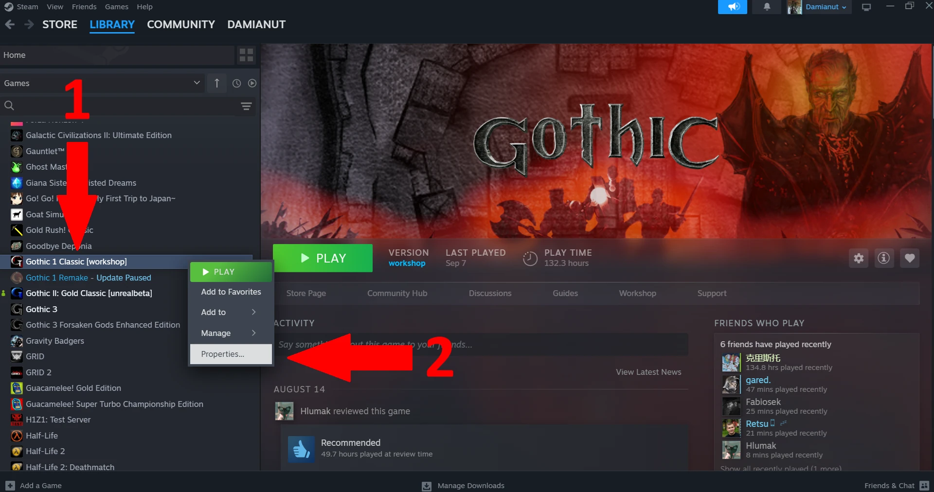 Gothic VR Now Available to Download on Steam. Explore the Valley of Mines in Virtual Reality with Unreal Engine 5! 6 GothiUp GothicVRRelease Instruction 1